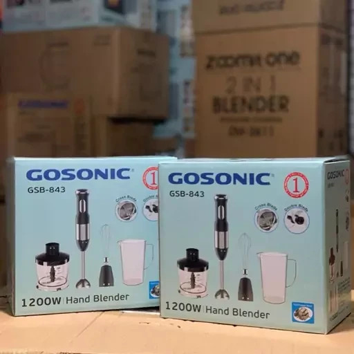 گوشتکوب برقی گوسونیک 1200 وات مدل 843 گارانتی 18 ماهه